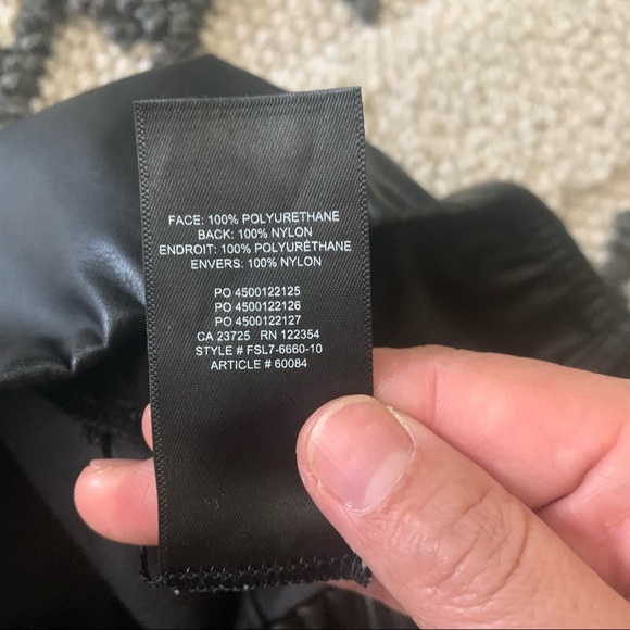 Aritzia Wilfred Free Daria Faux Leather Legging Pant - Picture 4 of 11